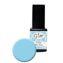 Baby Blue Gellak gellaknagels nagelproduckten G'lac vloeit mooi uit waardoor vijlen tot een minimum beperkt wordt, gellaknagels.